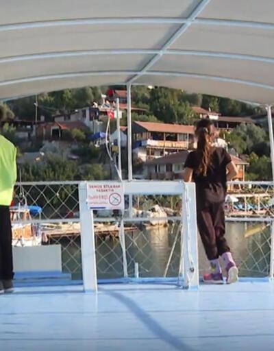 Türkiye'nin turizm cenneti! Öğrenciler okula tekneyle gidiyor