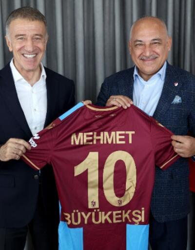 TFF Başkanı Mehmet Büyükekşi, Trabzonspor'u ziyaret etti