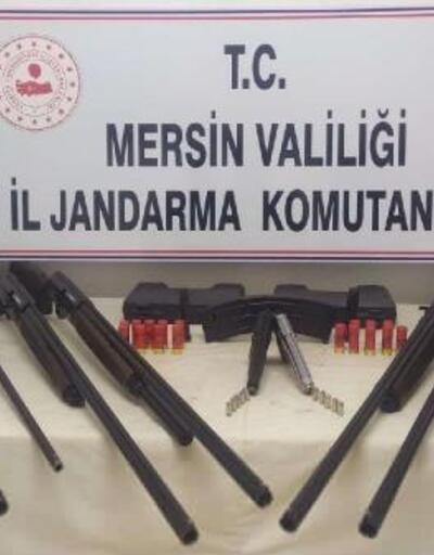 Mersin'de ruhsatsız silah satışına operasyon