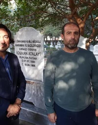 Milli mücadele kahramanı Kırmızı Osman'ın mezarı restore edildi