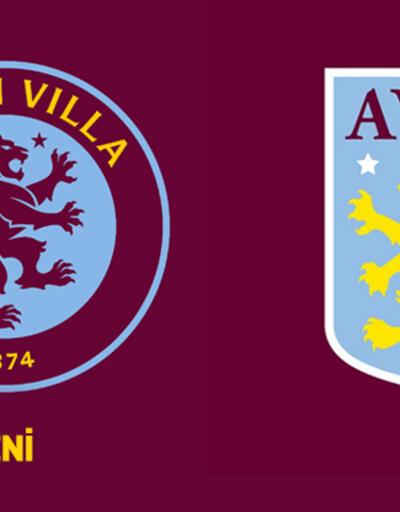 Aston Villa logosunu değiştirdi