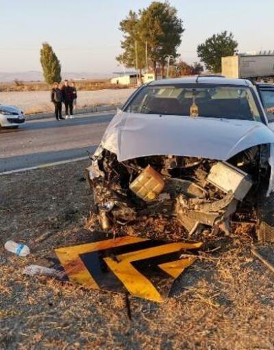 Dazkırı'da kaza: 5 yaralı