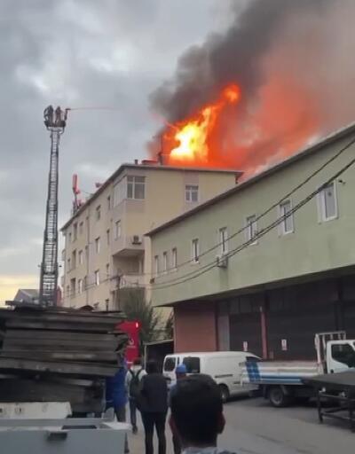 Tuzla’da 4 katlı binada yangın: Tahliye edildiler 