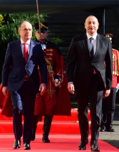 Azerbaycan Cumhurbaşkanı Aliyev Arnavutluk’ta