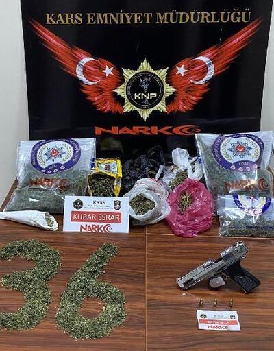 Kars’taki uyuşturucu operasyonunda 8 tutuklama