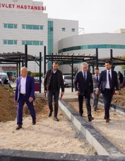 Başkan Karagöl sağlık çalışanlarına yeni hastane yolu projesini anlattı