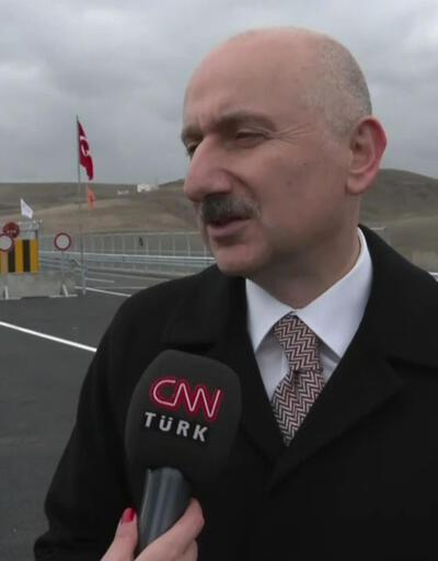 Ulaştırma Bakanı CNN TÜRK'te: Yeni yolun bölgeye katkısı ne olacak?