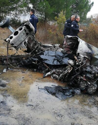 Son dakika... Bursa’da tek motorlu uçak düştü! Vali Canpolat: 2 kişi hayatını kaybetti