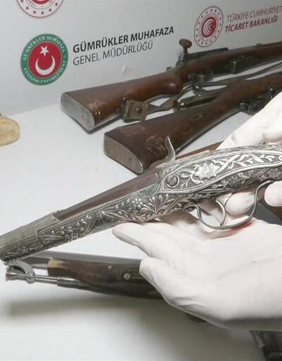 İstanbul’da antika silah operasyonu