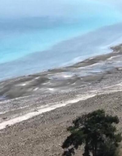 Salda Gölü kumsalında kararma iddiası