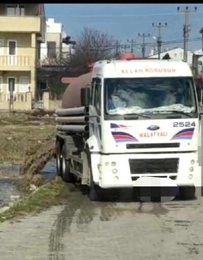 Edirne’de boş araziye vidanjörle atık su boşaltan kişiye adli ve idari işlem