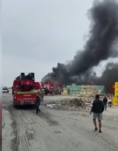 Avcılar'da işçilerin kaldığı konteynerde yangın 