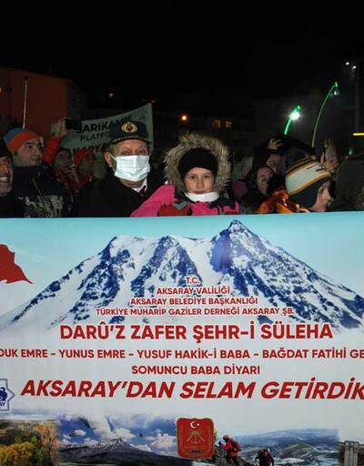 Türkiye orada toplandı: Sarıkamış şehitleri için on binler meşalelerle yürüdü