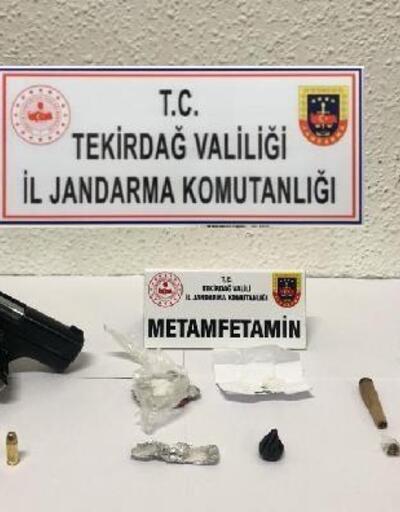 Tekirdağ'da üzerlerinde uyuşturucu  yakalanan 4 şüpheli gözaltına alındı