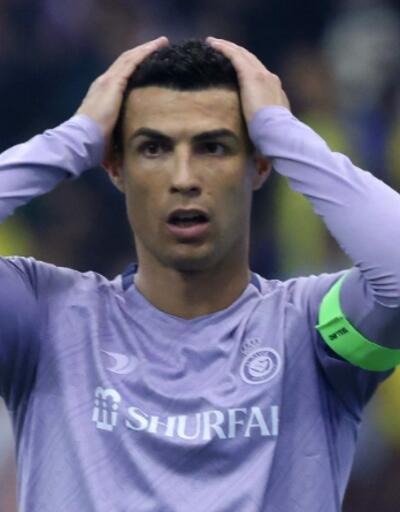 Suudi Arabistan'da Ronaldo'nun yüzü gülmüyor