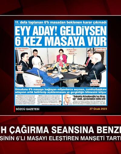 Masa "Erdoğansız" seçim mi istiyor? Masayı neden ruh çağırma seansına benzettiler? Kılıçdaroğlu'ndan adaylık afişi mi? Akıl Çemberi'nde tartışıldı