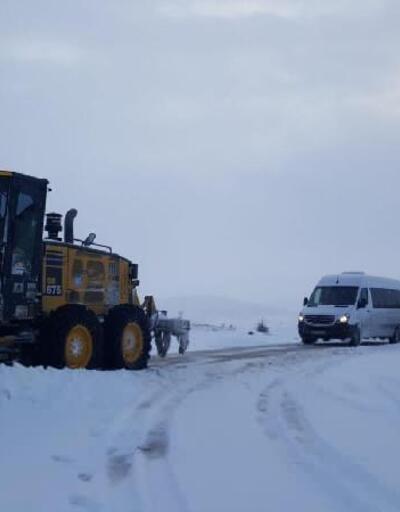 Kırşehir'de 54 köy yolu ulaşıma kapandı