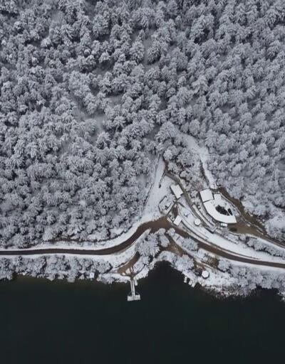 Doğal güzellikler eşsiz manzaralar sunuyor: Kar yağışı sonrası nefes kesen görüntüler