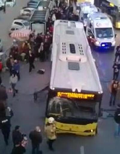 Son dakika haberi: Bahçelievler'de İETT otobüsü durağa girdi! 1 kişi öldü, 5 yaralı var!