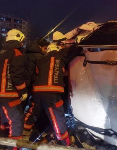 Malatya'da, hafif ticari araç ile otomobil çarpıştı: 2 yaralı