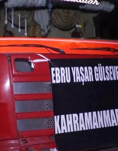 Ebru Yaşar afet bölgesine 3 TIR yardım gönderdi