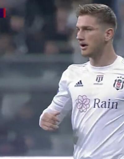 Semih Kılıçsoy Beşiktaş'la ilk maçına çıktı