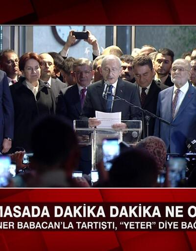 Dün 6'lı masada dakika dakika ne oldu? HDP de "Adayımız Kılıçdaroğlu" der mi? Akşener nasıl 'Kılıçdaroğlu'cu oldu? Akıl Çemberi'nde konuşuldu