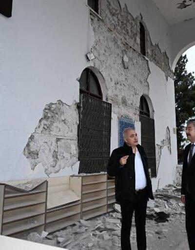 Vali Yılmaz: Envar’ul Hamit Camii, aslına uygun olarak restore edilecek