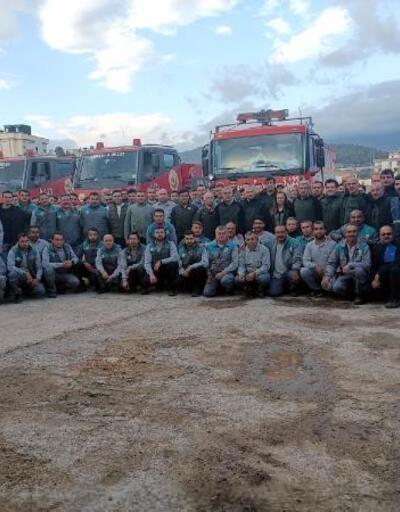 Yangın ekibine işbaşı eğitimi