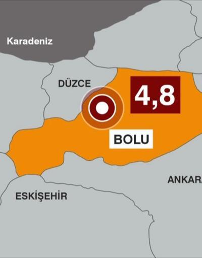 SON DAKİKA: Bolu'da korkutan deprem! İstanbul'dan da hissedildi