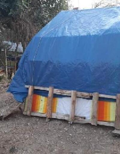 Çadırda yaşayan aileye 'konteyner ev' yardımı