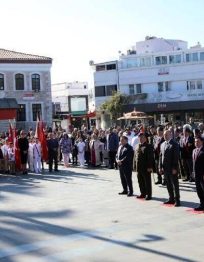Bodrum'da Çanakkale Zaferi'nin 108'inci yılı kutlandı
