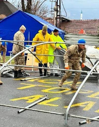 Van Jandarma Komutanlığı ekipleri, Malatya'da çalışmalarını sürdürüyor
