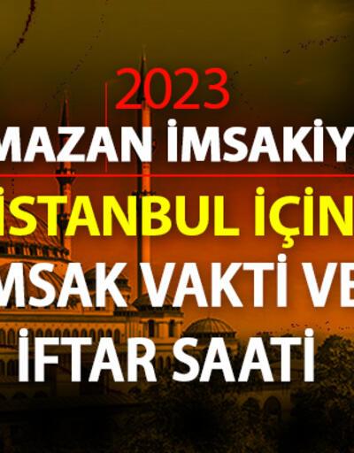 İstanbul imsakiyesi 2023! 23 Mart İstanbul imsak vakti saat kaçta, sahur saati ne zaman?