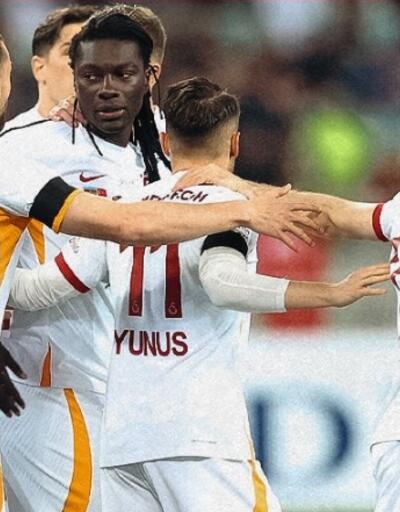 Galatasaray Azerbaycan'da golcüleriyle kazandı