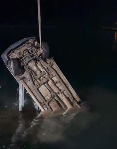 Hopa Limanı'nda kamyonet denize düştü: 1 ölü, 1 yaralı