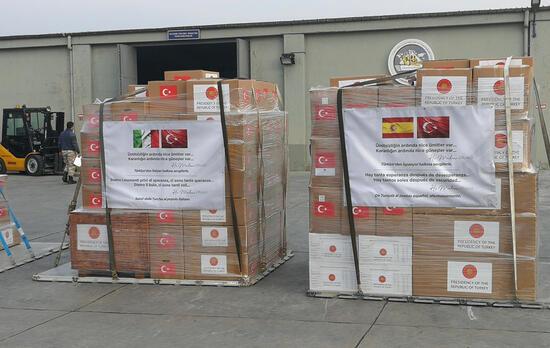 İşte Türkiye'nin salgın boyunca tıbbi yardım gönderdiği ülkeler