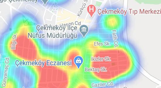 Son dakika: İstanbul'da korkutan görüntü! İlçe ilçe koronavirüs haritası