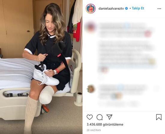 Mide ameliyatı kabusa döndü: Eski Kolombiya Güzeli Daniella Alvarez'in bacağı kesildi