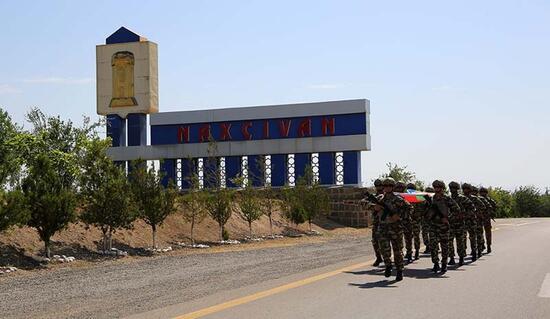 Son dakika... Azerbaycan'la ortak tatbikata katılacak Türk askerleri Nahçıvan'a geldi