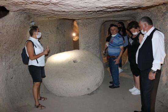 Kapadokya'da yer altı şehirleri, turistlerin ziyaret merkezi oldu