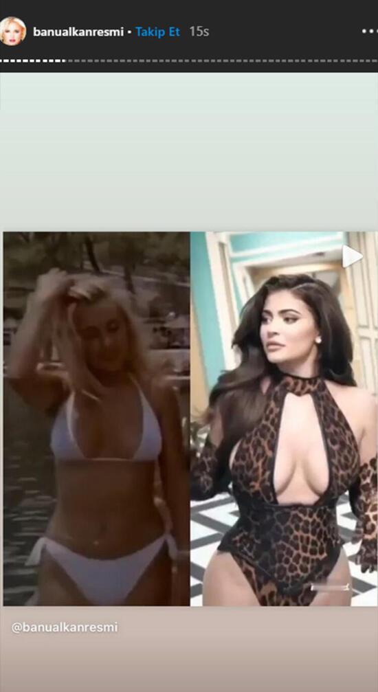 Banu Alkan'dan Kylie Jenner’a: Taklitçi Kezban
