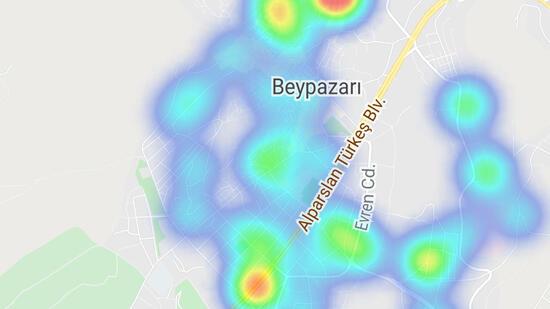 Ankara'da koronavirüs haritası yeşile dönüyor