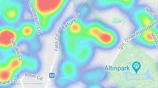 Ankara'da koronavirüs haritası yeşile dönüyor