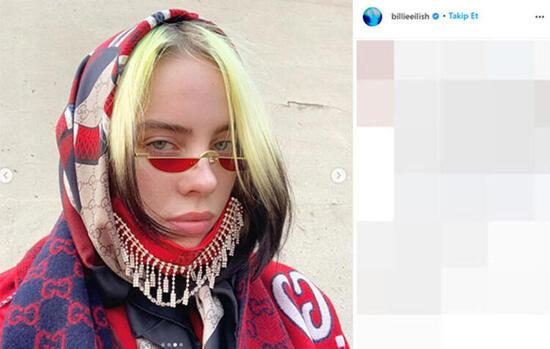 Billie Eilish'ın yeni imajı sosyal medyada rekor kırdı