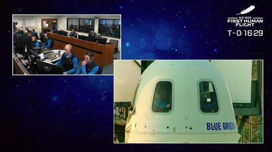 Son dakika... Dünyanın en zengin insanı Jeff Bezos uzay seyahatini başarıyla gerçekleştirdi