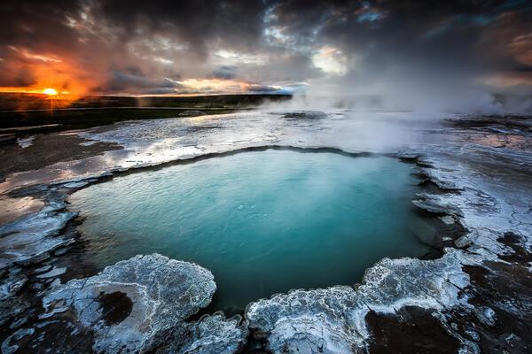 İzlanda`nın muhteşem gayzerleri
