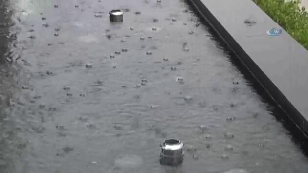 İstanbul'da yağmur sürprizi 