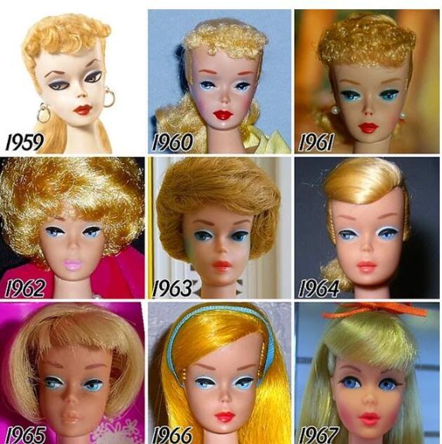 Barbie Bebegin 58 Yillik Inanilmaz Degisimi