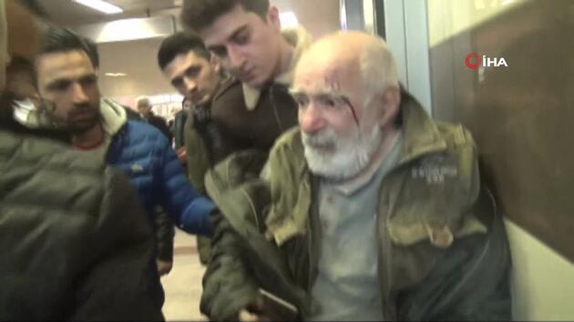 Ünlü oyuncu Taksim'de yürüyen merdivenden düşerek yaralandı